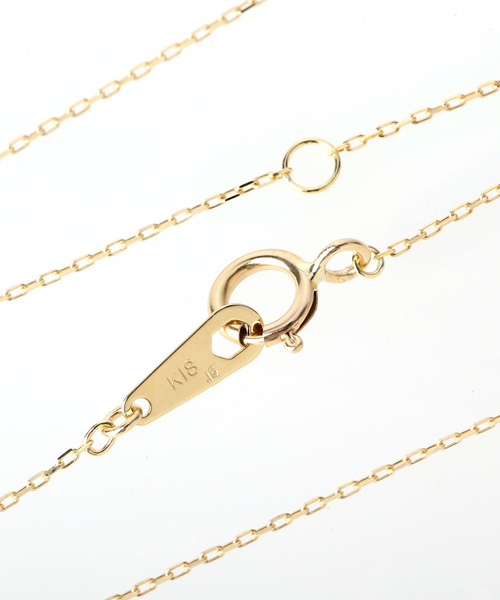 SIENA ROSE（シエナロゼ） ネックレス 一粒ダイヤモンドの18金