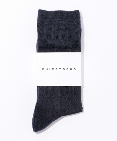 CHICSTOCKS 靴下 「CHICSTOCKS」ソリッドカラーソックス メンズ