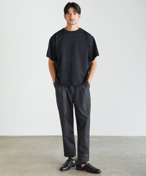 Supreme ワイドテーパードプリーツスラックス SERACE】Wide silhouette tapered pants / ワイドシルエット