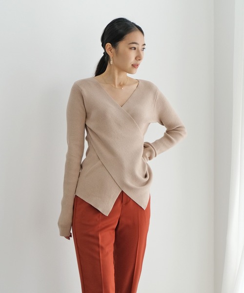大特価 ニット フロントクロスニットプルオーバー ZOZOTOWN PayPayモール店 - 通販 - PayPayモール 通販セール