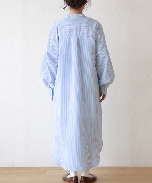 Isn't She？（イズントシー） シャツワンピース ストライプバンド