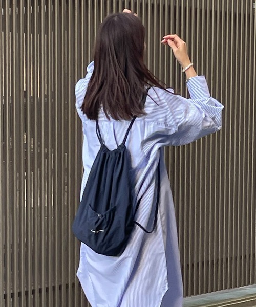 Isn't She？（イズントシー） シャツワンピース ストライプバンド