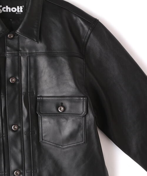 Schott N.Y.C 革ジャン ライダース Schott/ショット/SHEEP LEATHER 1st 