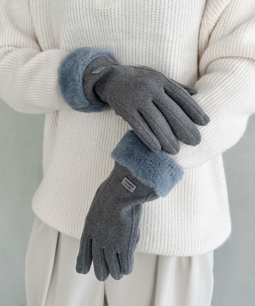 手袋 スマホ対応ファー手袋 レディース : ZOZOTOWN Yahoo!店 - 通販