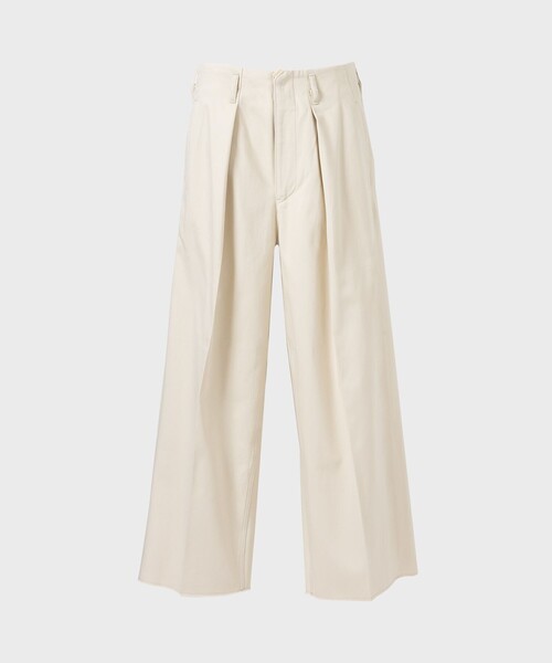 saby【サバイ】チノパンツ パンツ チノパン 「saby/サバイ」TUCK BAGGY : ZOZOTOWN Yahoo