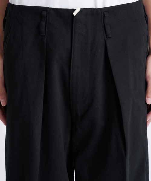 saby【サバイ】チノパンツ パンツ チノパン 「saby/サバイ」TUCK BAGGY : ZOZOTOWN Yahoo
