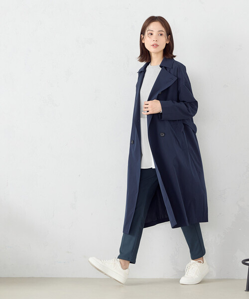 COMME CA ISM（コムサイズム） トレンチコート コート 2WAY