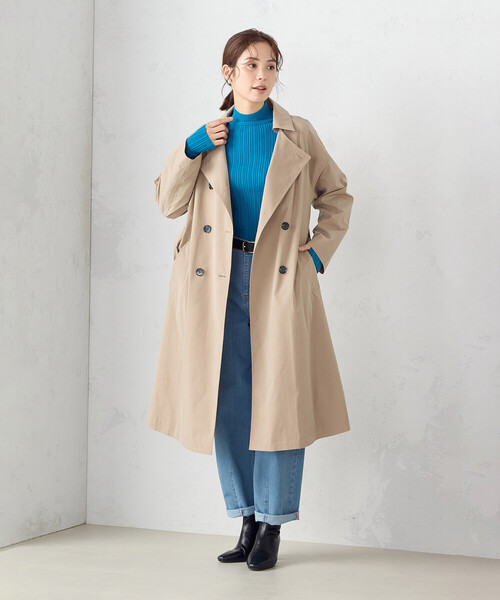 COMME CA ISM（コムサイズム） トレンチコート コート 2WAY