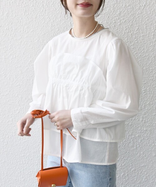 ブラウス シャツ モイストブロードシャツ レディース EASTBOY 【10%OFFクーポン!】EASTBOY ブロードシャツ レディース