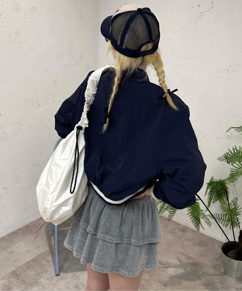 sedacle girl（セダクルガール） スタジャン スター刺繍ナイロン