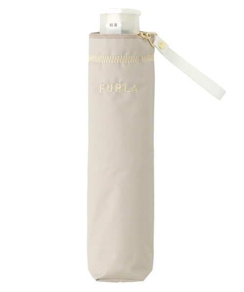 FURLA (フルラ)ジッパー刺繍 UV 晴雨兼用 軽量 折りたたみ日傘 ce0148870701_main.jpg?basethum=225