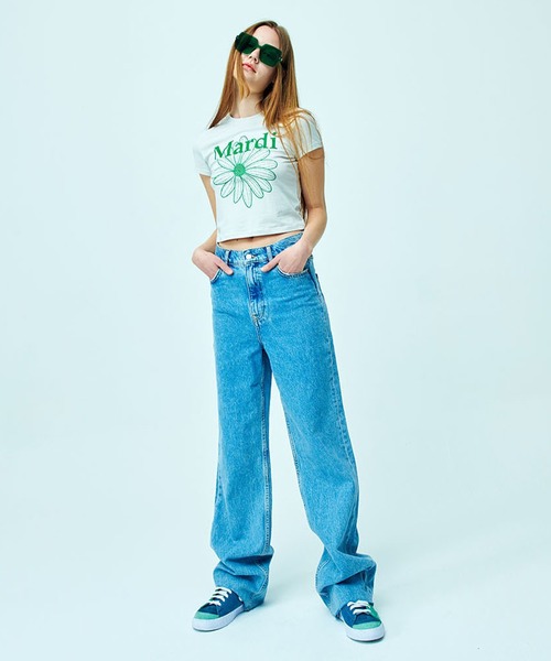 tシャツ CROPPED TSHIRT FLOWERMARDI レディース メンズ