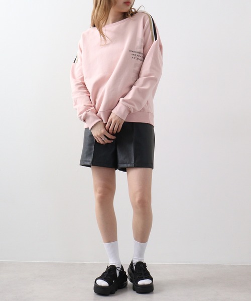 DIMENSIONE danza トレーナー スウェット インナー付きスウェット