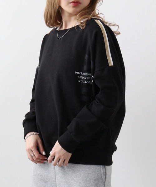 DIMENSIONE danza トレーナー スウェット インナー付きスウェット
