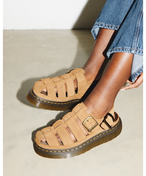サンダル Dr. Martens/ドクターマーチン WRENLIE フィッシャーマン 