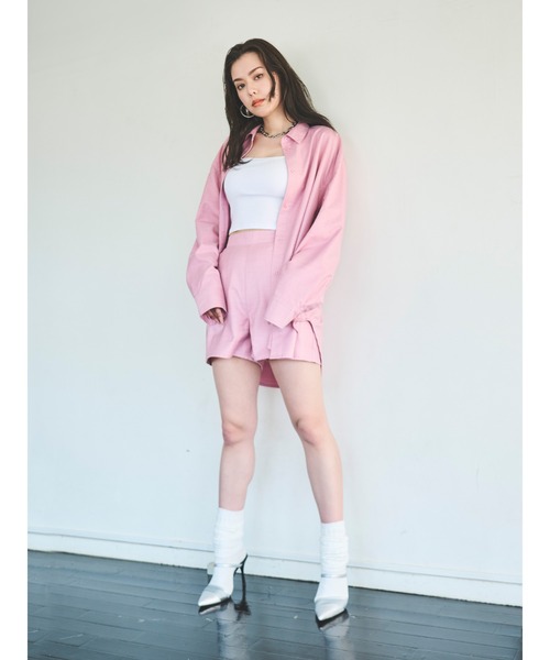 EGOIST（エゴイスト） セットアップ リネンライクシャツセットアップ