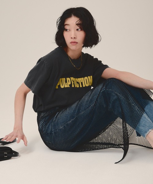 MESH LAYERED SKIRT メッシュ レイヤード スカート CLANE（クラネ）の「LAYERED MESH SKIRT（スカート）」 - WEAR