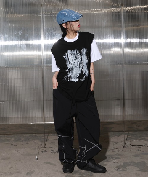 FOLLOWIN タンクトップ ノースリーブ 「UNISEX」「ストリート