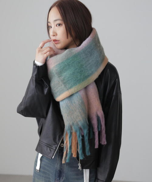gomme（ゴム）の「マントストール（ストール/ショール）」 - WEAR