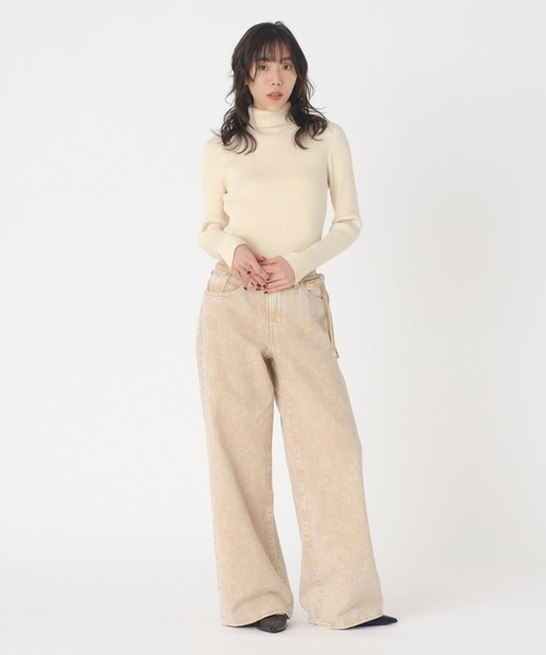 ニット セーター Levi's/リーバイス COMET フーディー ホワイト WHITE SWAN レディース Levi's ニット セーター Levi's/リーバイス COMET フーディー