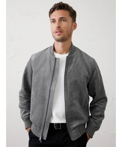BANANA REPUBLIC ボアジャケット BANANA REPUBLIC ブルゾン アウター FACTORY STORE ヴィーガン