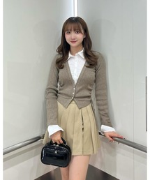 123♡ダーリッチ コート＋ショートパンツセット販売 ハイウエストレースアップショートパンツ（その他パンツ）｜Darich
