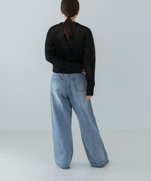 CHEEZE˓˓༼ˀᵕ̈༽ DENIM×DENIM デニムパンツ　FREEサイズ カワイイ CAWAII カワイイ決定版。10年伸縮デニムパンツ