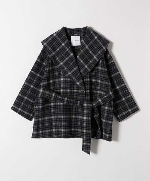 quaranciel コート アウター quaranciel: リバー ケープ ショート