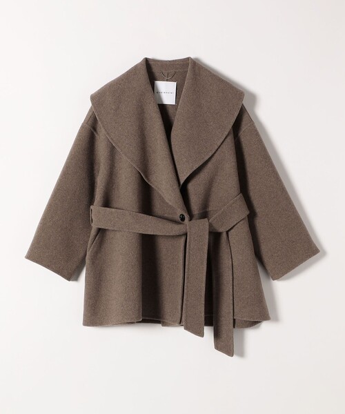 quaranciel コート アウター quaranciel: リバー ケープ ショート