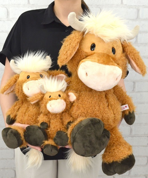 nici（ニキ） おもちゃ NICI/FF2024 ウシ マクモーレー ぬいぐるみ22cm