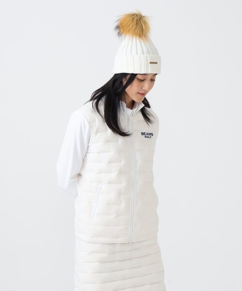 BEAMS GOLF（ビームス ゴルフ） ダウンコート ダウンジャケット PURPLE