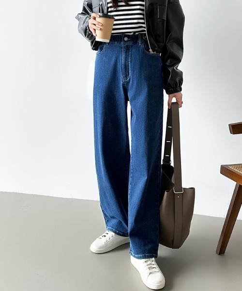 COCOMOMO ジーンズ デニム デニムパンツ 「楽 革 命」ストレッチ抜群