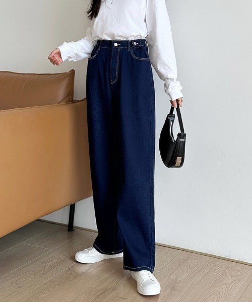 COCOMOMO ジーンズ デニム デニムパンツ 「楽 革 命」ストレッチ抜群