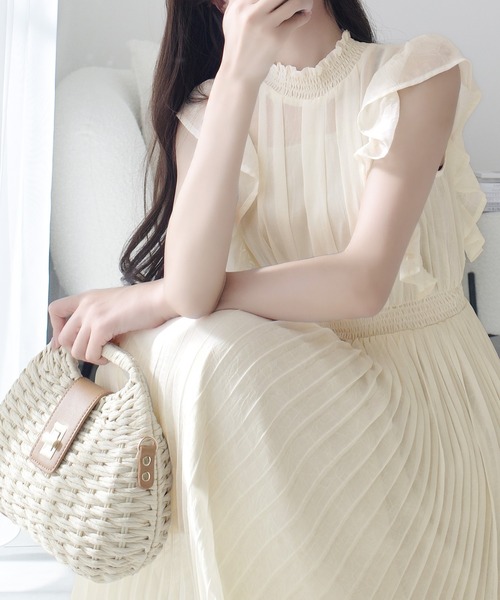 mily bilet パーティードレス ワンピース 「mily bilet」涼やかで