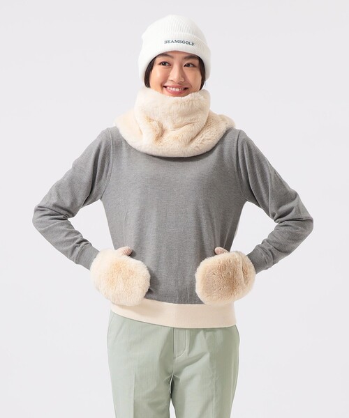 BEAMS GOLF（ビームス ゴルフ） ネックウォーマー スヌード 「WOMEN