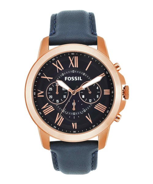 FOSSIL（フォッシル） 腕時計 腕時計 メンズ アナログ レザー FS4835