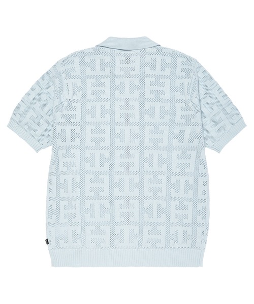 HUF セーター ニット MONOGRAM JACQUARD ZIP SWEATER / ハフ
