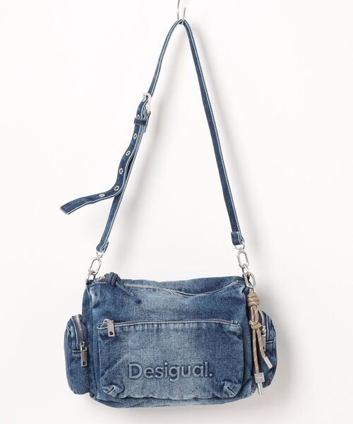 Desigual ハンドバッグ ロープハンドル デニムバッグ : ZOZOTOWN