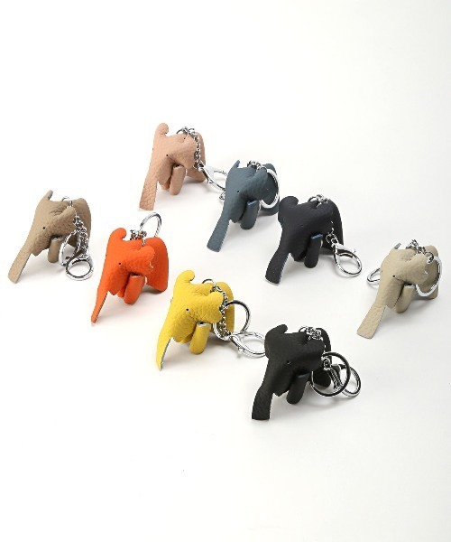チャーム ぞうさんバッグレザーチャーム 象 エレファント 動物