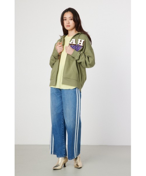 パーカー Custom College ジップパーカー レディース パーカー Custom College ジップパーカー レディースパー