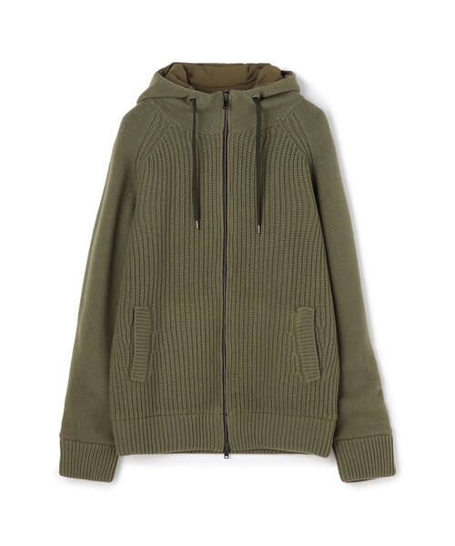 HERNO（ヘルノ） ブルゾン アウター フーデッド ニットブルゾン メンズ
