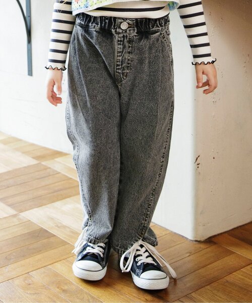 BREEZE パンツ 「ジュニア対応」切替デニムパンツ キッズ 子供服