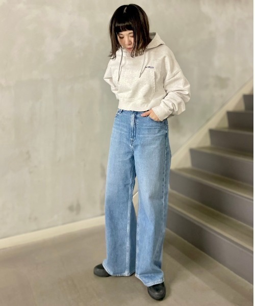パンツ L'appartement UPPER HIGHTS FRARE DENIM upperhights（アッパーハイツ） ジーンズ デニム デニムパンツ upper