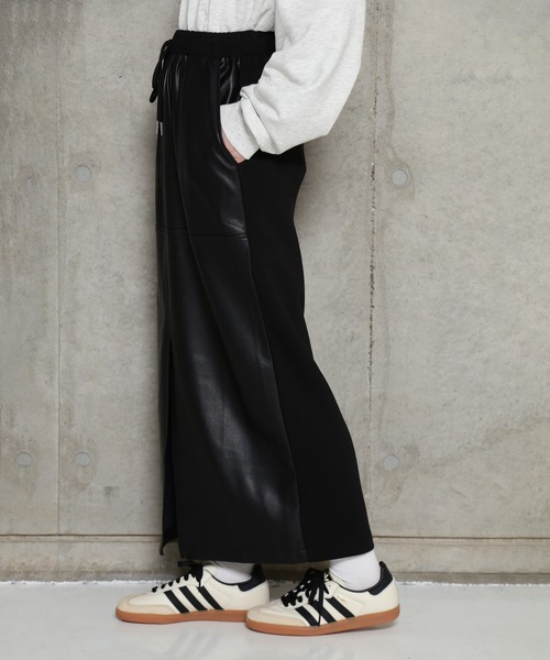 【user_bd830cbc】キャミソール　レザースカート CHIGNON スカート (CHIGNON)フェイクレザースカート : ZOZOTOWN