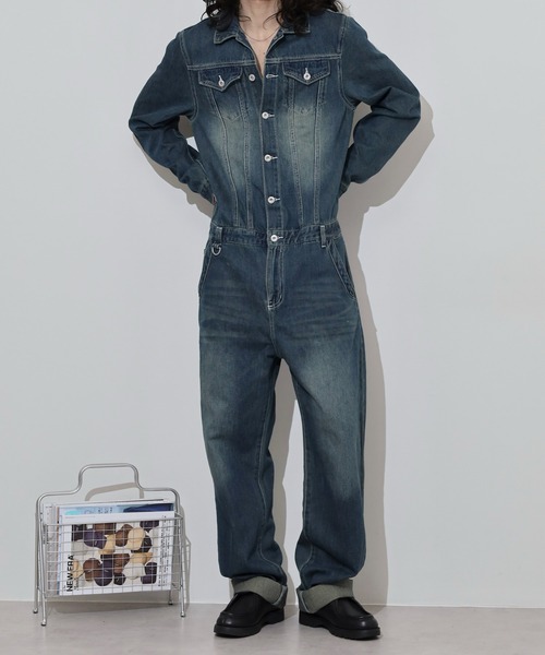 FUNALIVE（ファンアライブ） オールインワン デニムオールインワン