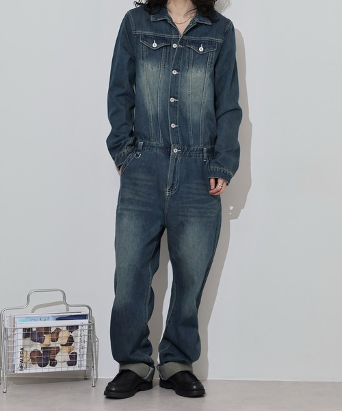 デニムオールインワン デニムオールインワン2（つなぎ/オールインワン）｜Whim Gazette