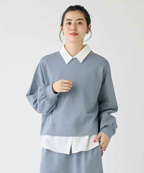 tシャツ ブークレーダンボールプルオーバー「セットアップ対応」 レディース