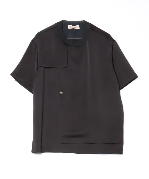 CULLNI ブラック 半袖シャツ CULLNI 「CULLNI」 半袖Tシャツ 1 ブラック メンズ : ZOZOTOWN