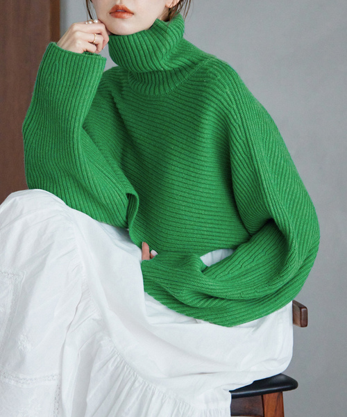 「SLOBE IENA」 ニットアンサンブル - ベージュ レディース_画像2