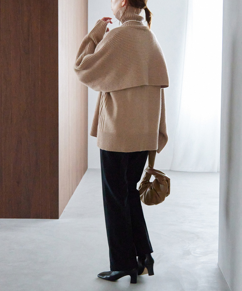 「SLOBE IENA」 ニットアンサンブル - ベージュ レディース_画像8